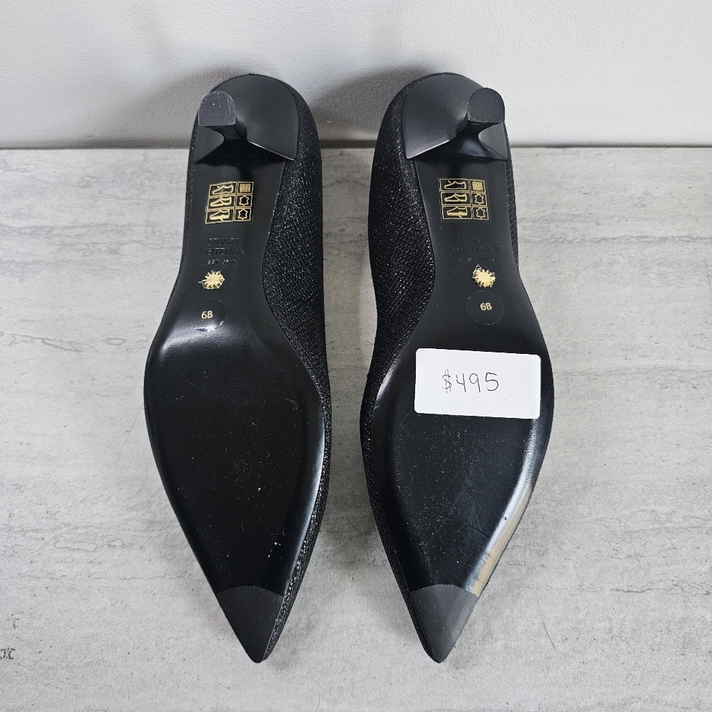 🐈‍⬛ Stuart Weitzman Kitten Heels 🐈‍⬛ - Picture 6 of 10